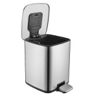 Товар: Ведро для мусора WasserKRAFT K-649 Нержавеющая сталь - фото 2 Ведро для мусора WasserKRAFT K-649 Нержавеющая сталь — фото 2, Мусорные ведра