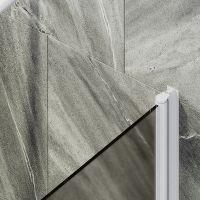 Товар: Шторка на ванну Maybah Glass MGV-612-1 600x1400 поворотная на монопетле Белый стекло бронзовое матовое - фото 5 Шторка на ванну Maybah Glass MGV-612-1 600x1400 поворотная на монопетле Белый стекло бронзовое матовое — фото 5, Неподвижные шторки для ванной