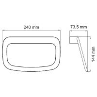 Товар: Кольцо для полотенец WasserKRAFT Elbе K-7260 Черное матовое - фото 4 Кольцо для полотенец WasserKRAFT Elbе K-7260 Черное матовое — фото 4, Полотенцедержатели
