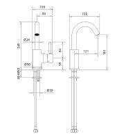 Товар: Смеситель для раковины Migliore Fortis Gold 31541 (27981) Золото - фото 2 Смеситель для раковины Migliore Fortis Gold 31541 (27981) Золото — фото 2, Смесители