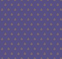 Обои Milassa Flos 2 021 Флизелин (1*10,05) Синий, Ромб/Цветы — фото 1, Обои для стен