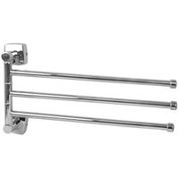 Держатель для полотенец Fixsen Kvadro FX-61302A-3 Хром — фото 1, Полотенцедержатели