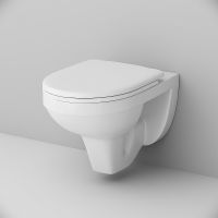 Комплект унитаза Damixa Jupiter  DX77C1738SC с сиденьем Микролифт и инсталляцией Jacob Delafon E29025-NF+E4316-CP с клавишей смыва Хром — фото 5, Комплекты унитаз + инсталляция