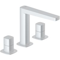 Смеситель для раковины WasserKRAFT Saale Белый матовый арт-9535 — фото 1, Смесители для раковины