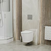 Клавиша смыва Grossman Cosmo 800.T1.02.110.110 Хром матовый — фото 4, Кнопки смыва