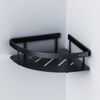 Комплект душевого уголка с душевой системой и аксессуарами AM.PM Gem 80x80 WK90EM профиль Черный матовый стекло прозрачное — фото 33, Душевые уголки четверть круга