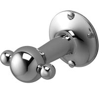 Двойной крючок Devon&Devon New York NY113CR Хром — фото 1, Крючки для полотенец