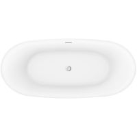 Товар: Акриловая ванна Black&White Swan SB330 Grey 170x75 330SBGR Серая матовая Белая без гидромассажа - фото 2 Акриловая ванна Black&White Swan SB330 Grey 170x75 330SBGR Серая матовая Белая без гидромассажа — фото 2, Ванны