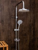 Душевая система Orange Push M02-912cr Хром — фото 5, Душевое оборудование. Душевая программа