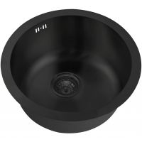 Кухонная мойка ZorG PVD Grafit SZR-500 GRAFIT Графит — фото 1, Кухонные мойки