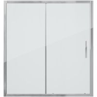 Товар: Шторка на ванну Grossman GR-170/2 Хром - фото 1 Шторка на ванну Grossman GR-170/2 Хром — фото 1, Неподвижные шторки для ванной