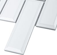 Товар: Керамическая мозаика StarMosaic Metro White Glossy KM82895 28,7x29,5 см - фото 2 Керамическая мозаика StarMosaic Metro White Glossy KM82895 28,7x29,5 см — фото 2, Мозаика