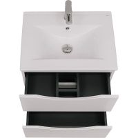 Товар: Тумба с раковиной Bond Cube 60 подвесная Белая матовая арт-T01605-S05W - фото 9 Тумба с раковиной Bond Cube 60 подвесная Белая матовая арт-T01605-S05W — фото 9, Тумбы с раковиной