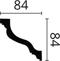 Карниз NMC Wallstyl DSCLWT200100 2000x84x84 мм — фото 2, Карнизы