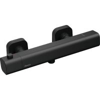 Смеситель для душа Ravak 10° Free X070154 с термостатом Черный матовый — фото 1, Смеситель для душа