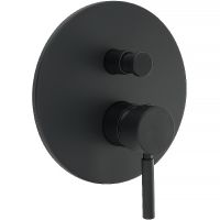 Смеситель для душа Migliore Fortis 30464 Черный матовый — фото 1, Смесители