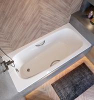 Товар: Стальная ванна Koller Pool Deline 150x75 B55US200E с отверстиями для ручек без антискользящего покрытия - фото 3 Стальная ванна Koller Pool Deline 150x75 B55US200E с отверстиями для ручек без антискользящего покрытия — фото 3, Ванны