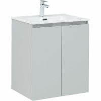 Товар: Комплект мебели для ванной Aquanet Алвита New 60 274531 подвесной Серый матовый - фото 7 Комплект мебели для ванной Aquanet Алвита New 60 274531 подвесной Серый матовый — фото 7, Комплекты мебели для ванной