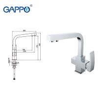 Товар: Смеситель для кухни Gappo G07 G4307 Хром - фото 16 Смеситель для кухни Gappo G07 G4307 Хром — фото 16, Смесители для кухни