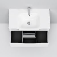 Раковина AM.PM Like 80 M80WCC0802WG Белая — фото 2, Раковины встраиваемые сверху