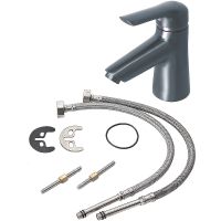 Товар: Смеситель для раковины Orange Tony M54-021Gr Графит - фото 4 Смеситель для раковины Orange Tony M54-021Gr Графит — фото 4, Смесители