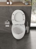 Комплект унитаза с инсталляцией Orange CI07-100W+APB200 с сиденьем Микролифт и клавишей смыва Хром глянцевый — фото 12, Комплекты унитаз + инсталляция