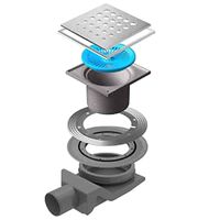 Душевой трап Pestan Confluo Standard 13000079 с решеткой — фото 1, Трапы для душа