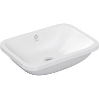 Раковина Berges Ego 55 181006 Белая глянцевая — фото 1, Раковины встраиваемые снизу