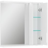 Зеркало со шкафом Volna Lake 70 R zsLAKE70.R-01 с подсветкой Белое — фото 8, Зеркальные шкафы в ванную