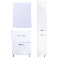 Товар: Шкаф пенал Style Line Каре 30 СС-00002271 Люкс Plus с бельевой корзиной Белый - фото 9 Шкаф пенал Style Line Каре 30 СС-00002271 Люкс Plus с бельевой корзиной Белый — фото 9, Мебель для ванной