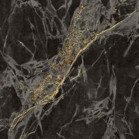 Обои Wiganford by Solo Lunman ER1709 Винил на флизелине (1,06*10,05) Черный/Серый/Золото, Мрамор — фото 1, Обои для стен