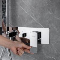 Смеситель для ванны Allen Brau Infinity 5.21007-00 Хром — фото 7, Смесители