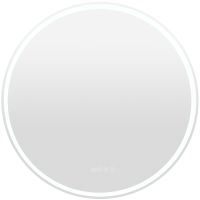 Зеркало Aquanet Оптима 80 304264 с подсветкой с сенсорным выключателем, часами и подогревом — фото 2, Зеркала в ванную комнату