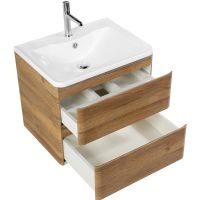 Тумба под раковину BelBagno 70 подвесная Rovere Rustico арт-ALBANO-700-2C-SO-RR — фото 4, Тумбы под раковину