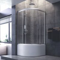 Товар: Душевой уголок AM.PM Gem W90G-401A090WT Профиль матовый хром, стекло прозрачное - фото 3 Душевой уголок AM.PM Gem W90G-401A090WT Профиль матовый хром, стекло прозрачное — фото 3, Душевые уголки четверть круга