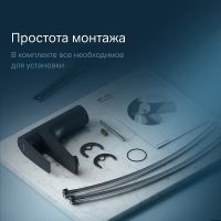 Товар: Смеситель для раковины AM.PM Gem F90A02122 Черный - фото 7 Смеситель для раковины AM.PM Gem F90A02122 Черный — фото 7, Смесители