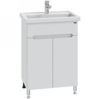 Тумба под раковину СанТа Лондон 60 224015 Белая — фото 1, Тумбы под раковину