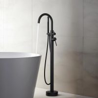 Товар: Смеситель для ванны Aquatek Европа AQ1345MB Черный матовый - фото 4 Смеситель для ванны Aquatek Европа AQ1345MB Черный матовый — фото 4, Смесители напольные