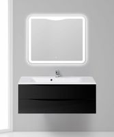 Тумба под раковину BelBagno Marino-Cer 80 подвесная Nero Lucido арт-MARINO-CER-800-2C-SO-NL-P — фото 9, Тумбы под раковину