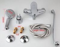 Товар: Смеситель для ванны Frap H01 F2201 универсальный Хром - фото 11 Смеситель для ванны Frap H01 F2201 универсальный Хром — фото 11, Смеситель для ванны