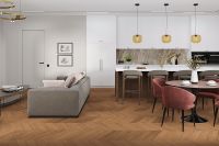 Товар: Виниловый ламинат Damy Floor Chevron LVT DF08-Ch-LVT Блуа 600х127х2,5 мм - фото 9 Виниловый ламинат Damy Floor Chevron LVT DF08-Ch-LVT Блуа 600х127х2,5 мм — фото 9, Виниловый ламинат
