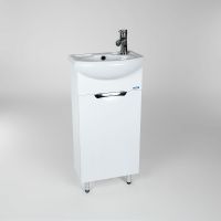 Товар: Тумба под раковину VIANT Барселона 40 VBAR40AZ-T1ST Белая - фото 3 Тумба под раковину VIANT Барселона 40 VBAR40AZ-T1ST Белая — фото 3, Тумбы под раковину