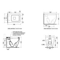 Товар: Унитаз Flaminia Terra TR117/TRCW03 приставной Белый с сиденьем Микролифт - фото 3 Унитаз Flaminia Terra TR117/TRCW03 приставной Белый с сиденьем Микролифт — фото 3, Унитазы