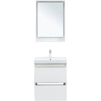 Товар: Тумба под раковину Aquanet Милан 60 336367 подвесная Белый глянец - фото 9 Тумба под раковину Aquanet Милан 60 336367 подвесная Белый глянец — фото 9, Мебель для ванной