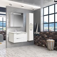 Товар: Шкаф пенал Roca Lago 35 857297806 подвесной Белый глянец - фото 3 Шкаф пенал Roca Lago 35 857297806 подвесной Белый глянец — фото 3, Мебель для ванной