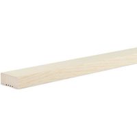 Интерьерная рейка Ликорн РП-2.16.2800 шпон дуба нетонированный 2800x40x16 мм — фото 1, Рейки