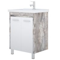 Товар: Тумба под раковину Corozo Лорена 65 SD-00000354 Антик Белая - фото 2 Тумба под раковину Corozo Лорена 65 SD-00000354 Антик Белая — фото 2, Мебель для ванной