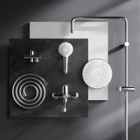 Товар: Душевая система AM.PM Gem F40890A94 Хром - фото 17 Душевая система AM.PM Gem F40890A94 Хром — фото 17, Душевое оборудование. Душевая программа