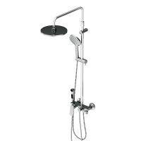 Товар: Душевая система Damixa Jupiter 977770000 Хром - фото 3 Душевая система Damixa Jupiter 977770000 Хром — фото 3, Душевые стойки