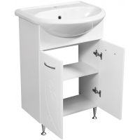 Товар: Тумба под раковину Stella Polar Фантазия 55 SP-00000227 Белая - фото 3 Тумба под раковину Stella Polar Фантазия 55 SP-00000227 Белая — фото 3, Тумбы под раковину